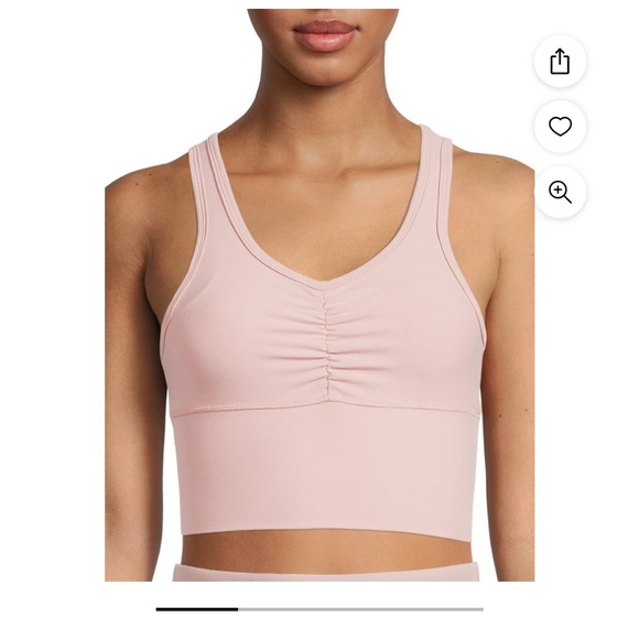 Shadow Sport Women's Ruched Center Sports Bra XL - Picture 2 of 6